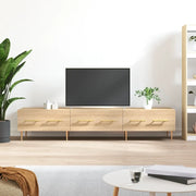 Mobile Porta TV Rovere Sonoma 150x36x30 cm in Legno Multistrato 829143