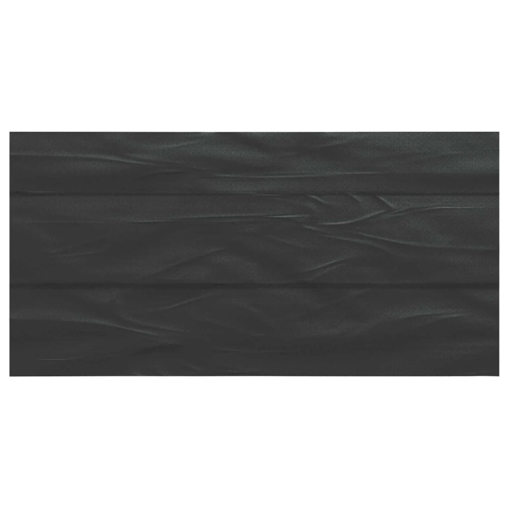 Copertura per piscina 1000 x 500 cm Quadrato PE Nero 42034493