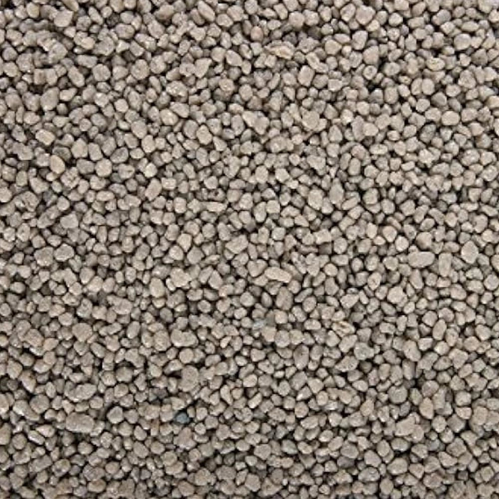 Quarzo ceramizzato grigio 2-3 mm per acqua dolce - 5Kg