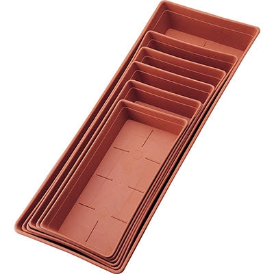 SOTTOCASSETTA BAMA - PP TERRACOTTA CM 60X23 H.CM 7- 2 pezzi