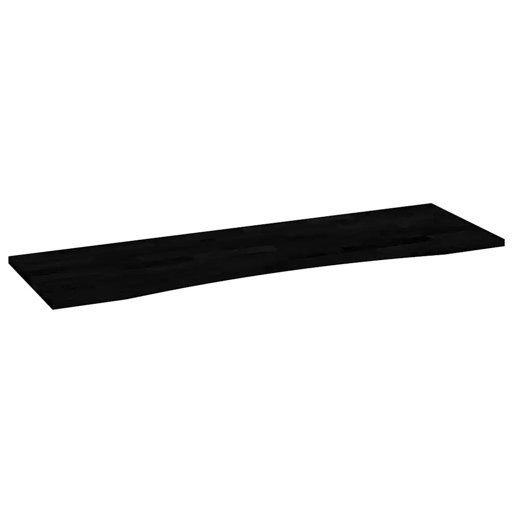 Piano Scrivania Marrone Scuro 160x50x2,5 cm in Rovere Massello 4009031