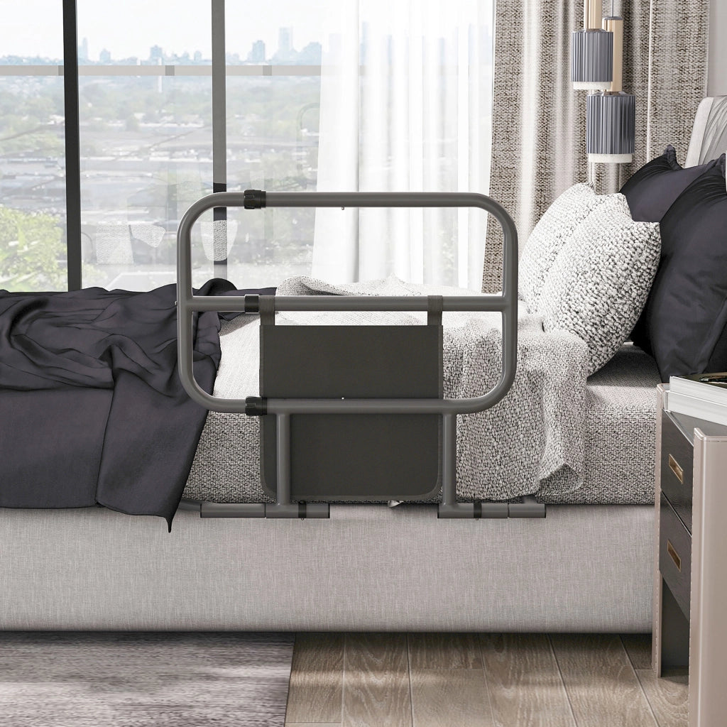 Letto Grigio con Contenitore ¨C Zephmum ¨C 61x66x55 cm