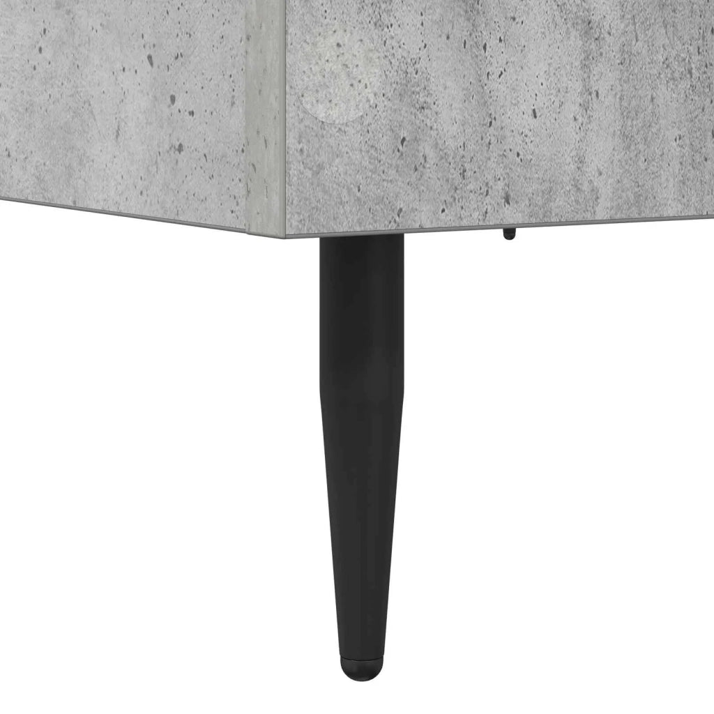 Struttura del letto Grigio Cemento 80 x 200 cm 8009054