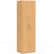 IDMarket - JULIANA Armadio in legno a 2 ante 50 cm con ripiano