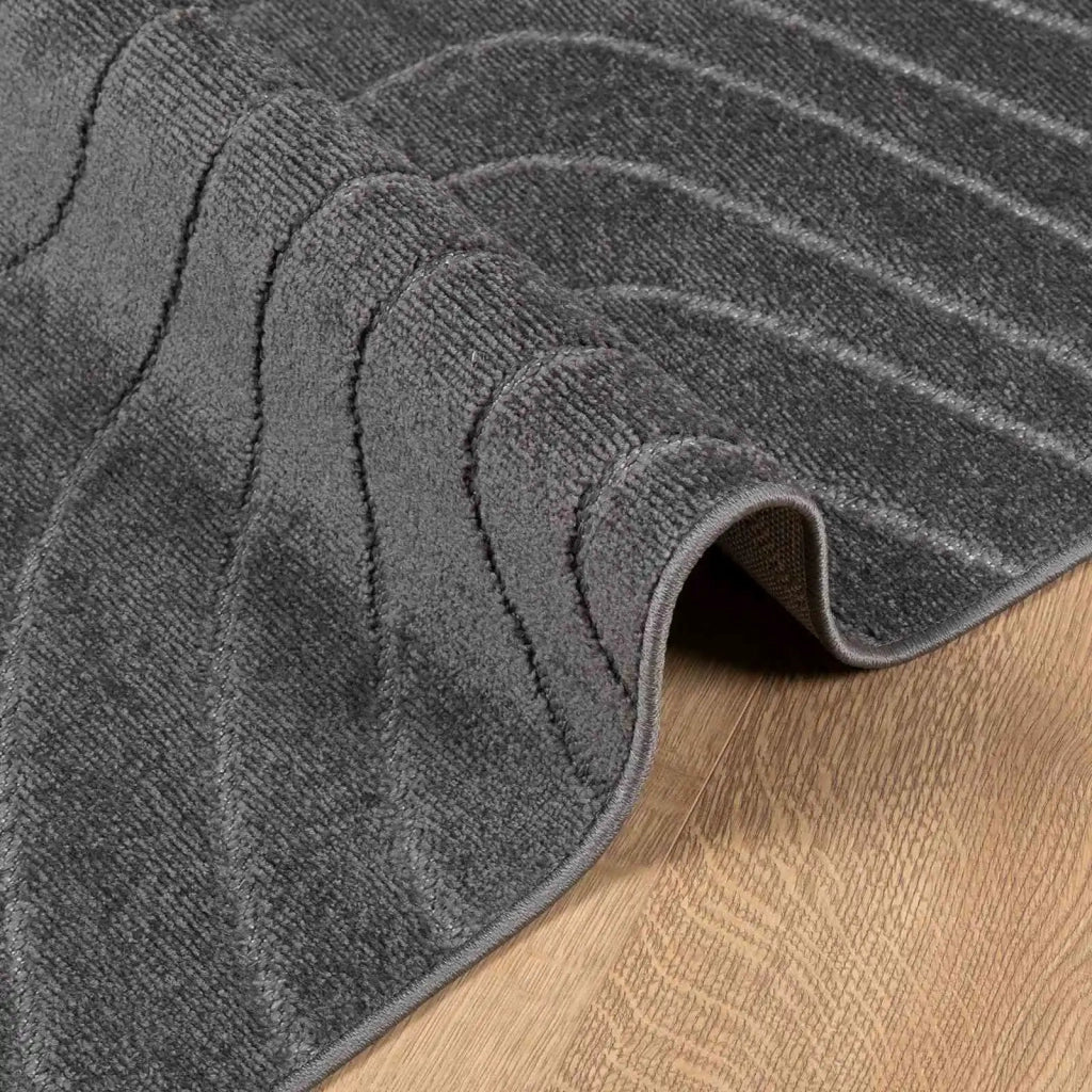 Tappeti per area PALMERAS Antracite 340 x 240 cm Poliestere 42022667