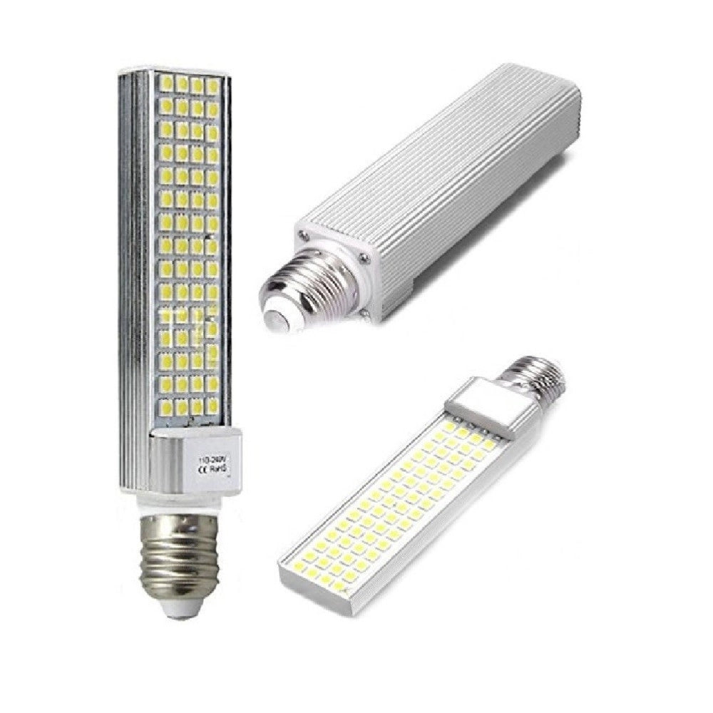 Trade Shop - Lampadina A 64 Led 5050smd Con Attacco E27 15w Faretto Luce Bianco Freddo Caldo -