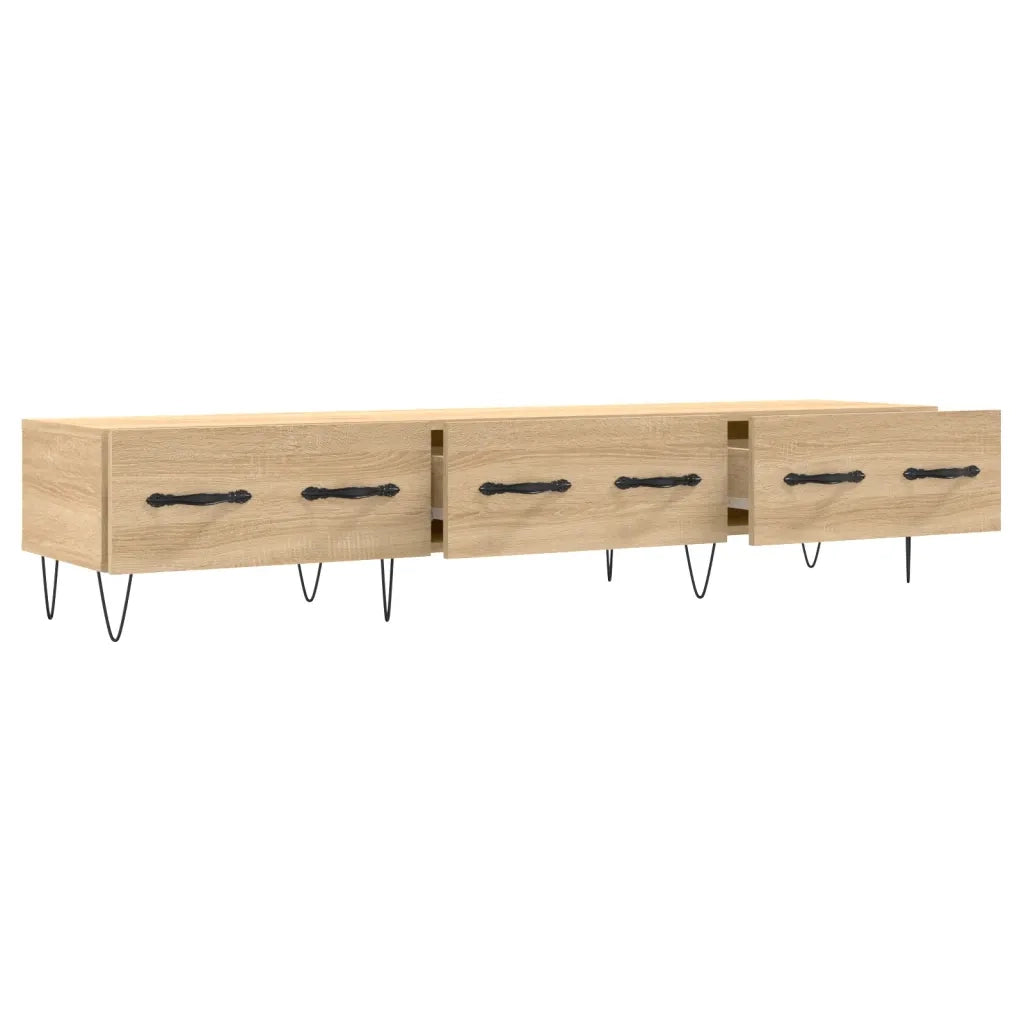 Mobile TV | Armadietto TV | Mobile Porta TV Rovere Sonoma 150x36x30 cm in Legno Multistrato