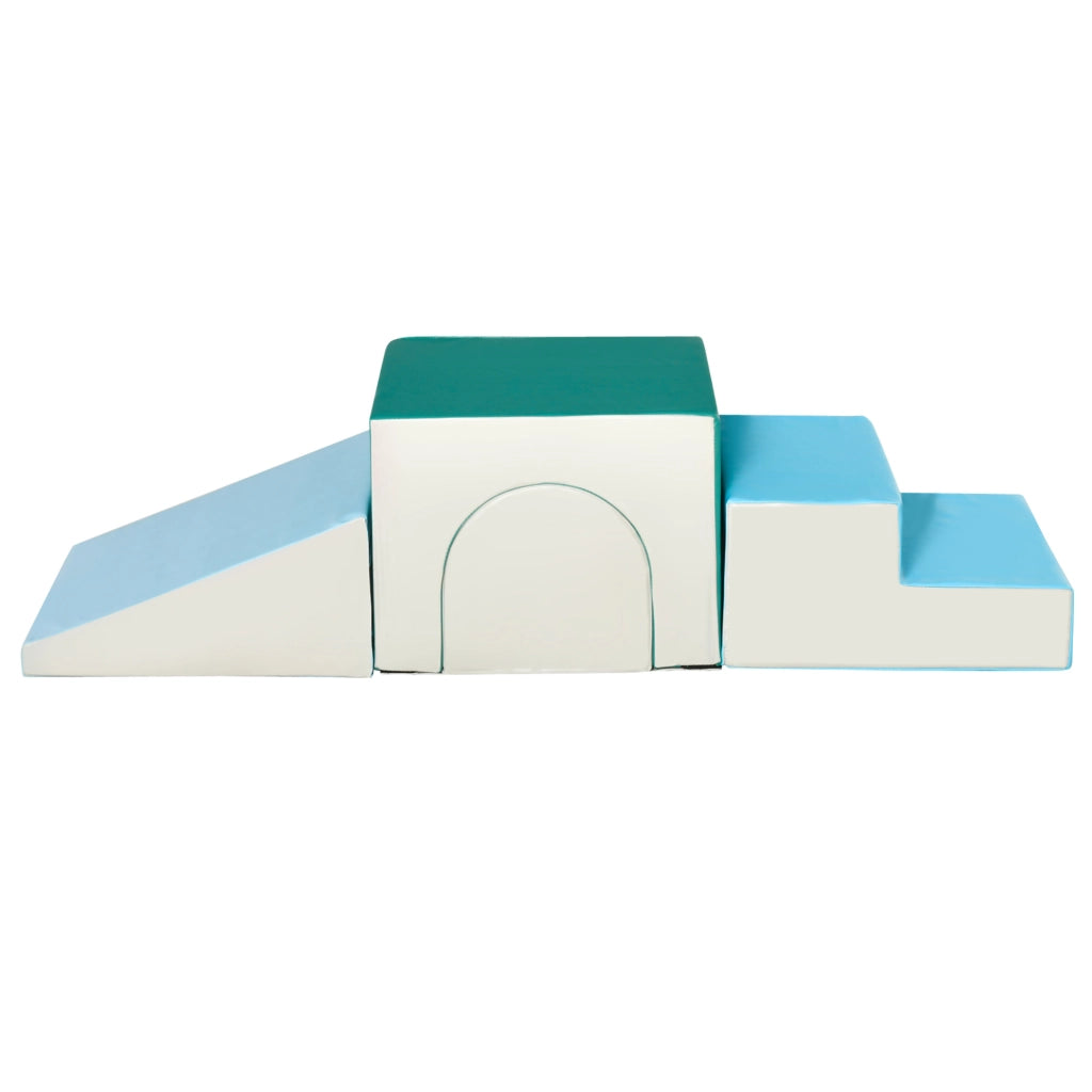 Set Blocchi Morbidi Schiuma 4 Pezzi ¨C Xylo ¨C Grigio Chiaro per Bambini