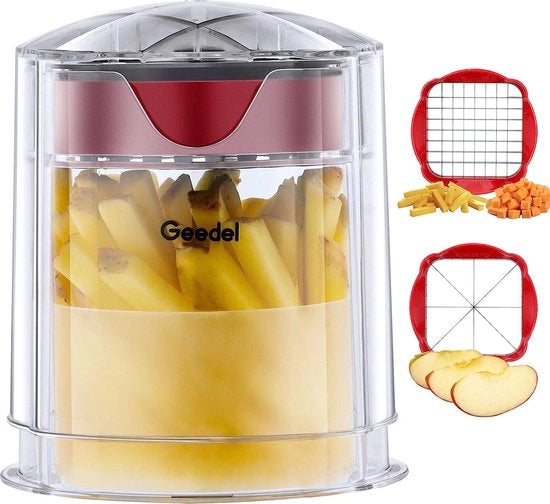 Snipante veloci per patate, tagliafrutta, tagliatore, facile da pulire, tagliafrutta per verdure e frutta