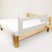 Letti Bambini - Protezione di Sicurezza - Riportabile - Grigio - Adattabile - Protezione del Letto per Bambini - Adatto per Bambini di Età Prescolare - 180 cm.