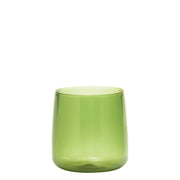 Zafferano Set 6 Bicchieri No Bilia in Vetro Borosilicato Soffiato a Mano Colore Verde Design Elegante e Resistente per Tavola Moderna e Versatile