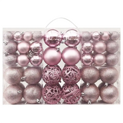 Set Palline di Natale 100 pz-Decorazioni natalizie Rosa
