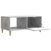Tavolino da salotto | Tavolino da caff¨¨ | Tavolino da Soggiorno Grigio Cemento 90 x 50 x 40 cm