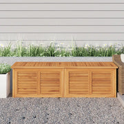 Contenitore Giardino con Borsa 175x50x55 cm Legno Massello Teak 363273