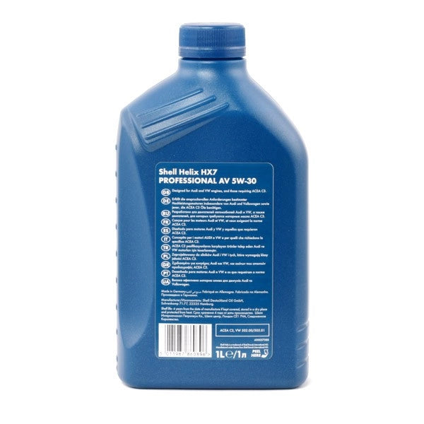 Shell OLIO MOTORE SHELL HELIX HX7 5W-30 AV 1L C3