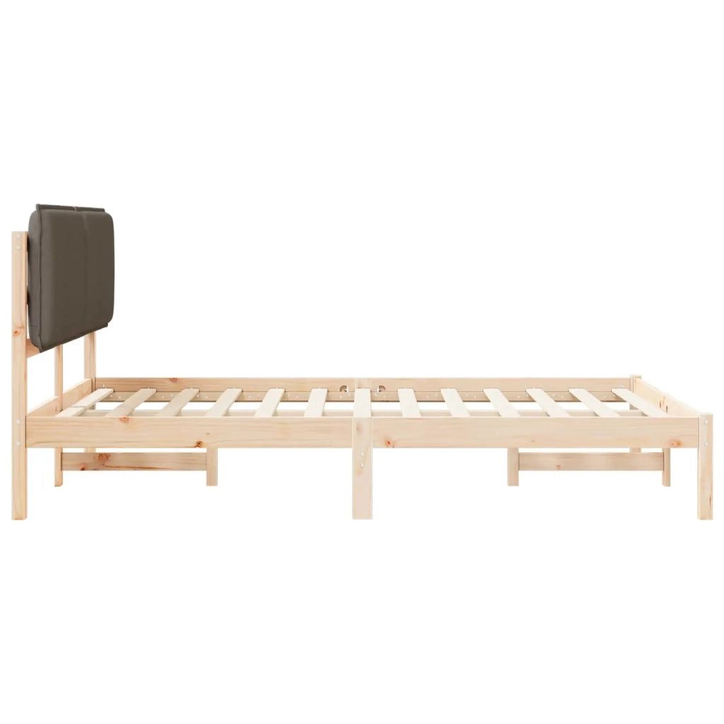 Letto con Testiera Rivestita Talpa 120 x 190 cm 877857