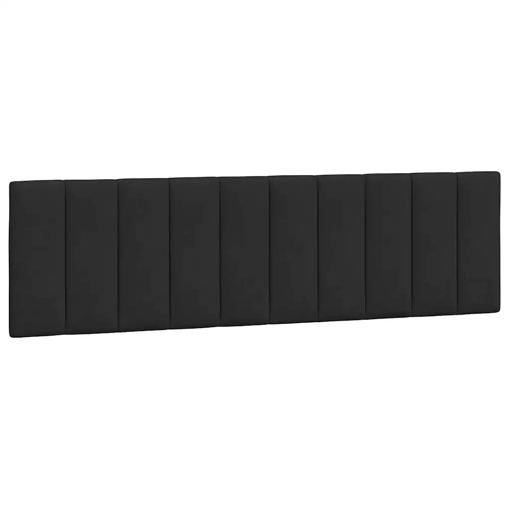 Letto matrimoniale | Letto per adulti | Giroletto senza Materasso Hanko Nero 180x200 cm in Velluto