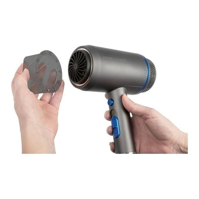 ProfiCare 330820 asciuga capelli 1800 W Blu, Grigio