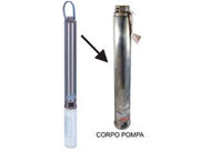 1pz corpo pompa per elettropompa sommersa da 4" mono e trifase kw 0,75 cod:ferx.fer433204