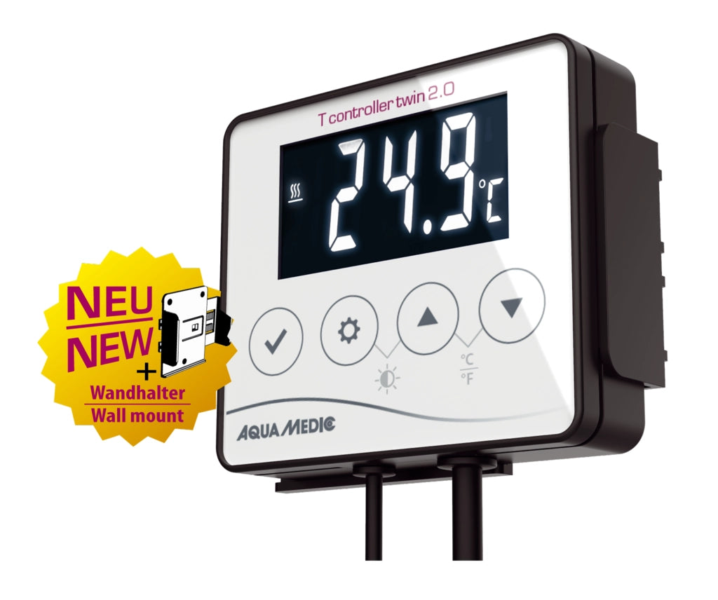 AquaMedic T Controller Twin 2.0 - termostato digitale per elementi riscaldanti e refrigeranti