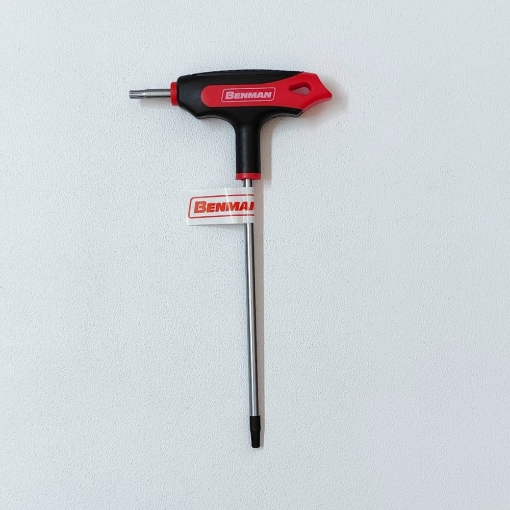 Benmam t27 chiave torx forato con manico a t