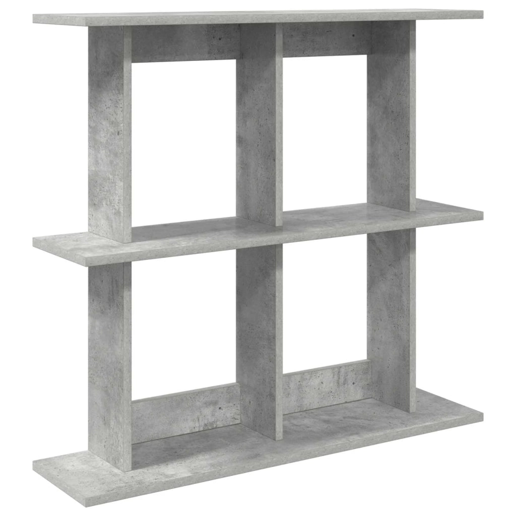 Scaffale da parete A parete Grigio Cemento 80 x 20 x 75 cm 8012079