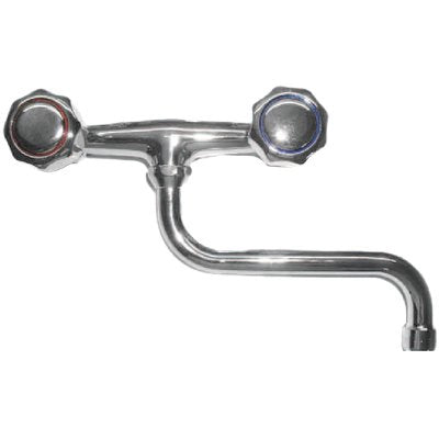 GRUPPO LAVELLO A PARETE STELLA  OTTONE CROMATO