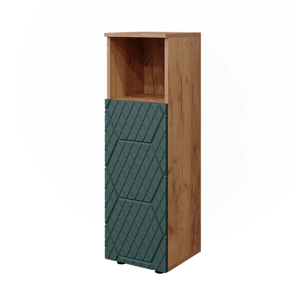 Vicco Mobile midi Quercia verde/oro 30 x 95 cm