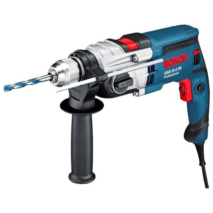 Bosch 060117B501 GSB 19-2 RE Professional Trapano a Percussione 850 W 2 Velocita' 36 Nm Mandrino 1.5-13 mm