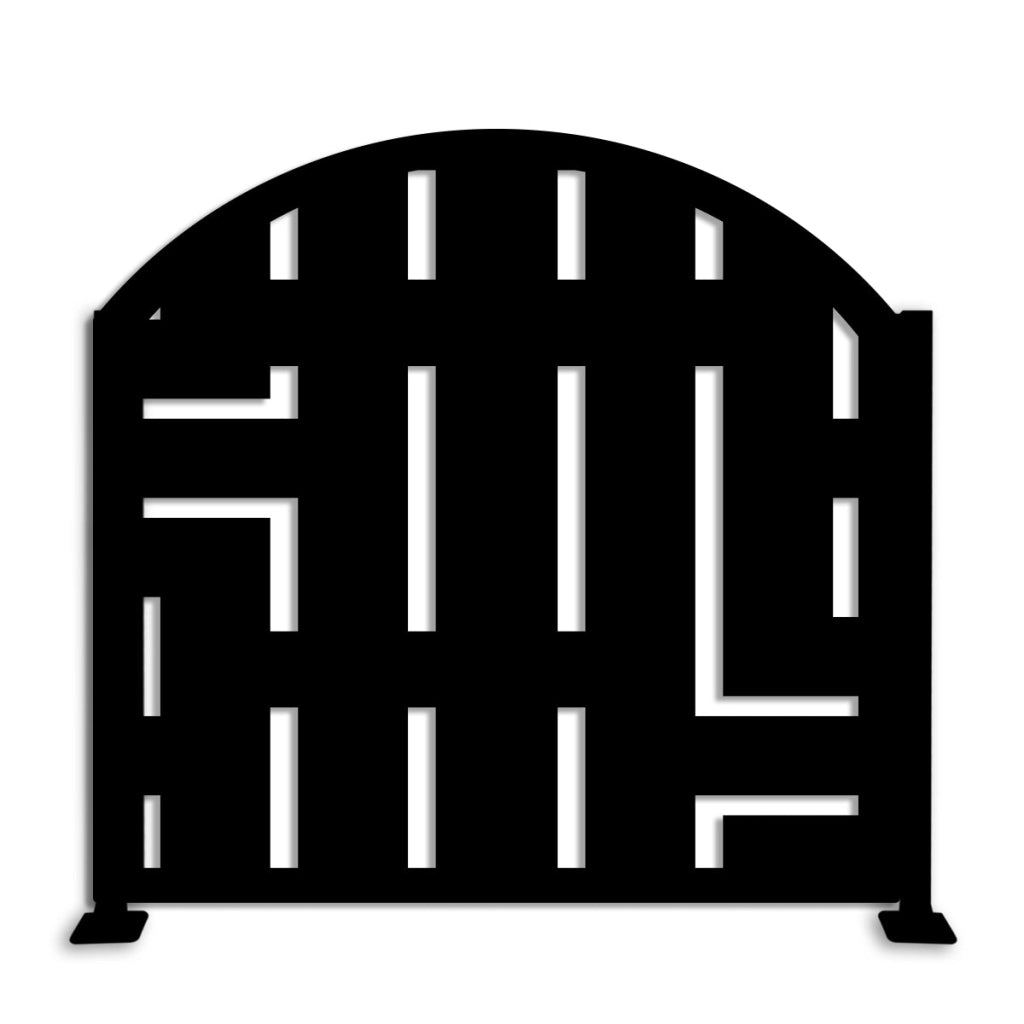 Ringhiera DEKOPLAST Curva mod. MORSE Colore: nero