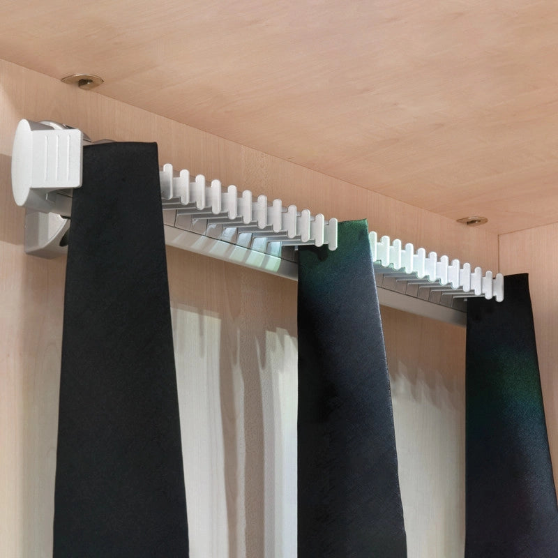 Cassetto metallico per armadi e cabine armadio Quartz, 640 (M80), Acciaio, Titanio