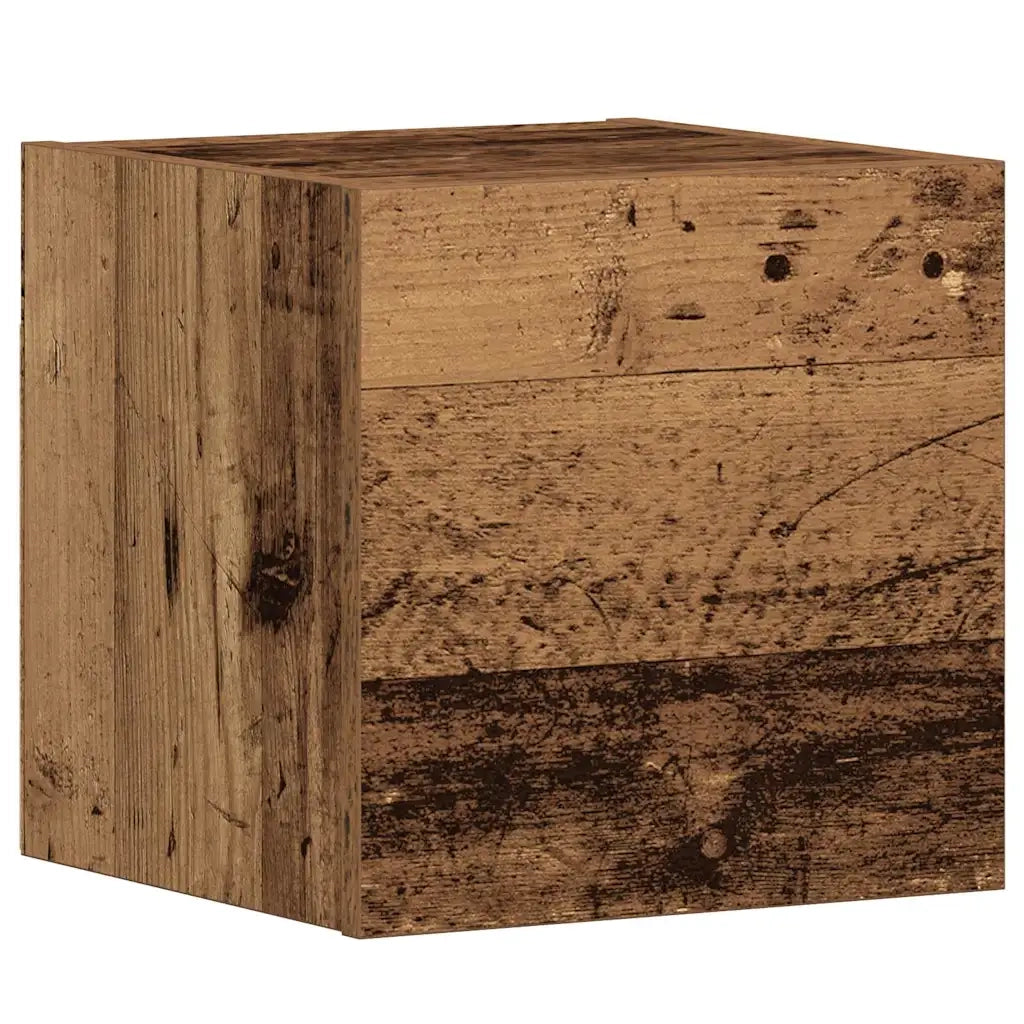 Mobili TV a Parete 5 pz Legno Antico in Legno Multistrato 3328959