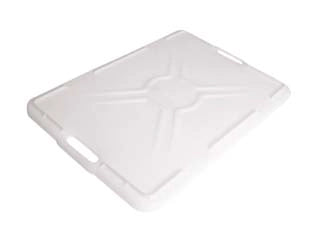 COPERCHIO PER CASSA BIANCO  lt.65    ICS