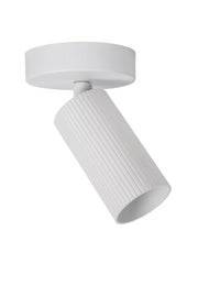 Faretto plafoniera Lucide Clubs bianco 1xGU10 40W alluminio
