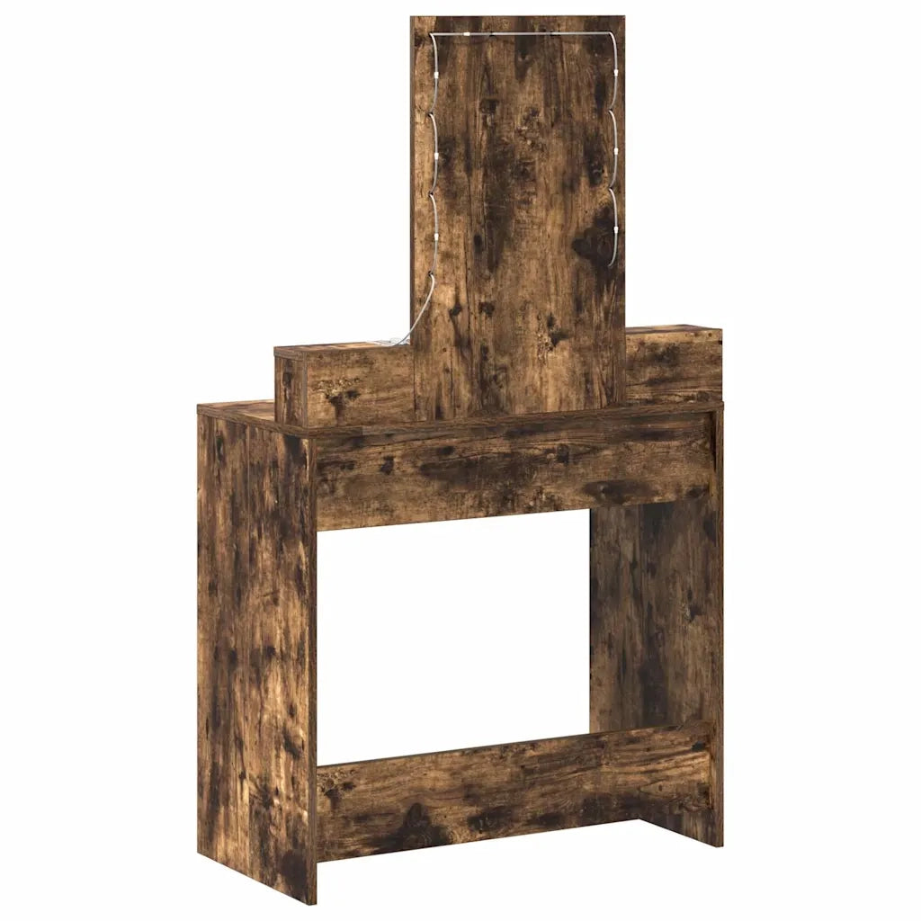 Toeletta | Tavolo da Trucco Marrone 79 x 41 x 140 cm Legno multistrato