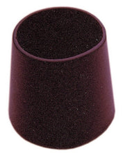100pz sottosedie a goccia neri x tubo mm.25 cod:ferx.13094