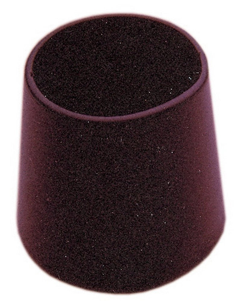 100pz sottosedie a goccia neri x tubo mm.25 cod:ferx.13094