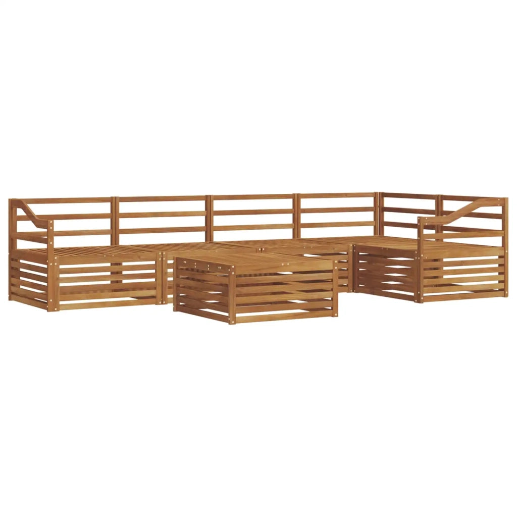 Set di divani da esterno 6 pcs Naturale 3373514