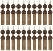 Attrezzo per pesca al ciprinide con tubo di lancio - Manopole in gomma resistenti - 35x5mm - Pescaggio - Semi - Ideale per la pesca al ciprinide - Adatto per pescatori dilettanti - Kit di pesca per ciprinidi.