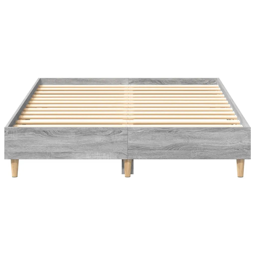 Giroletto senza Materasso Grigio Sonoma 140x190cm in Truciolato 861062