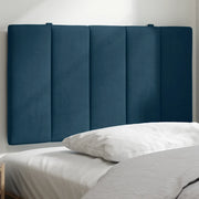 Cuscino Testiera Hanko Blu 80 cm in Velluto 374647
