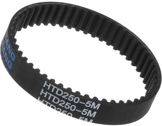 Raccordo elastico in Neopreen 15 mm x 250 mm - Tendine industriali - 3D - macchina CNC - Materiale resistente e duraturo in Neopreen - Cavi in Nylon rinforzati