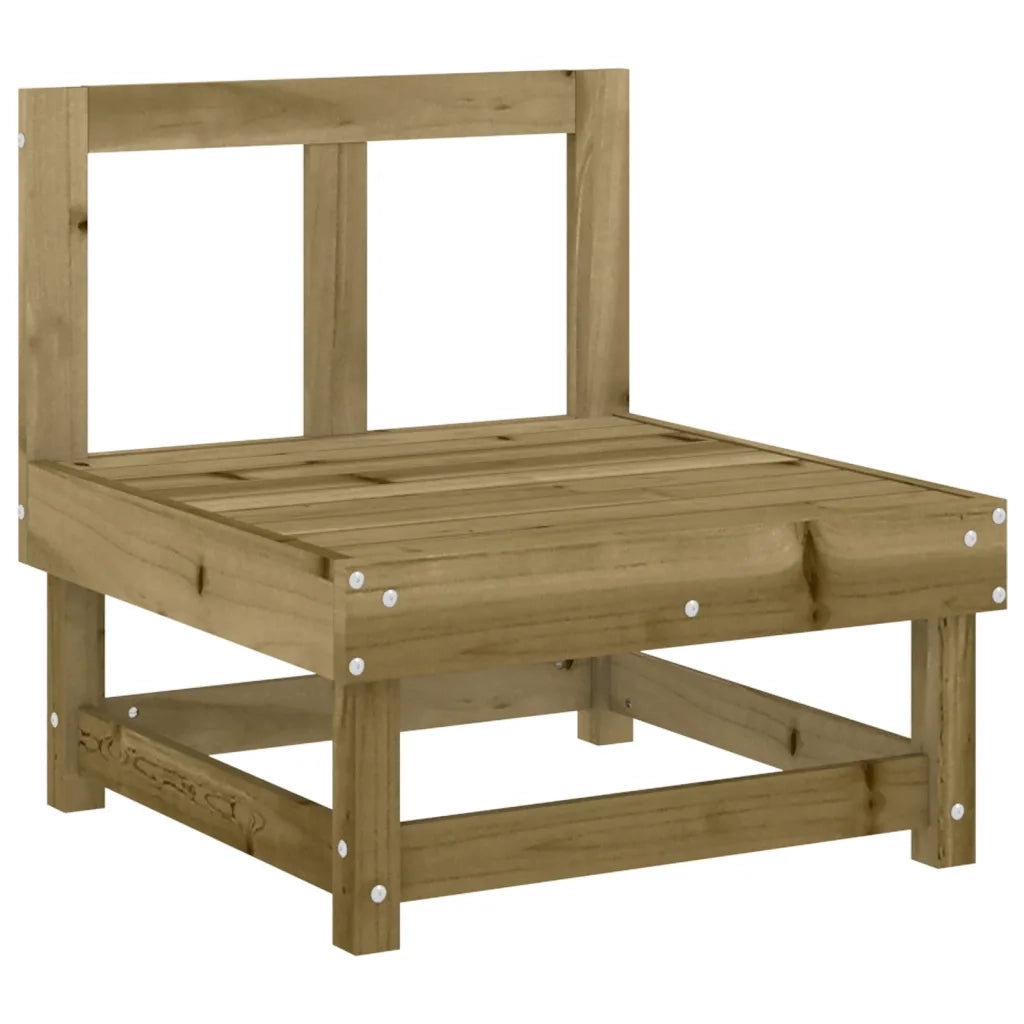 Set Salotto da Giardino 7 pz in Legno Impregnato di Pino 3186409