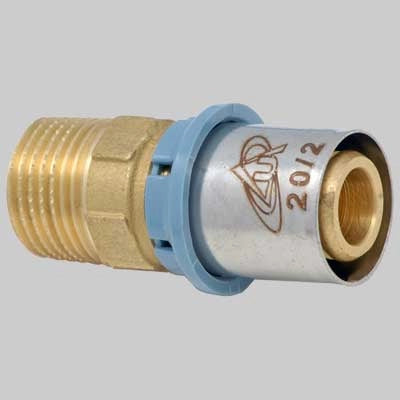 RACCORDO DIRITTO MASCHIO DELT ALL  20 x 3/4     UNIDELTA