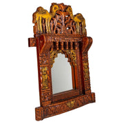 Specchio in legno 51x68x10h