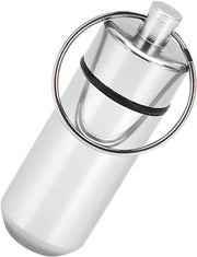 Bottiglia impermeabile - Lega di alluminio - Portatile - Resistente all'umidità - Mountain bike - Acquapark - Grade alimentare - Robusto e duraturo - Adatto per uso all'aperto - Nero