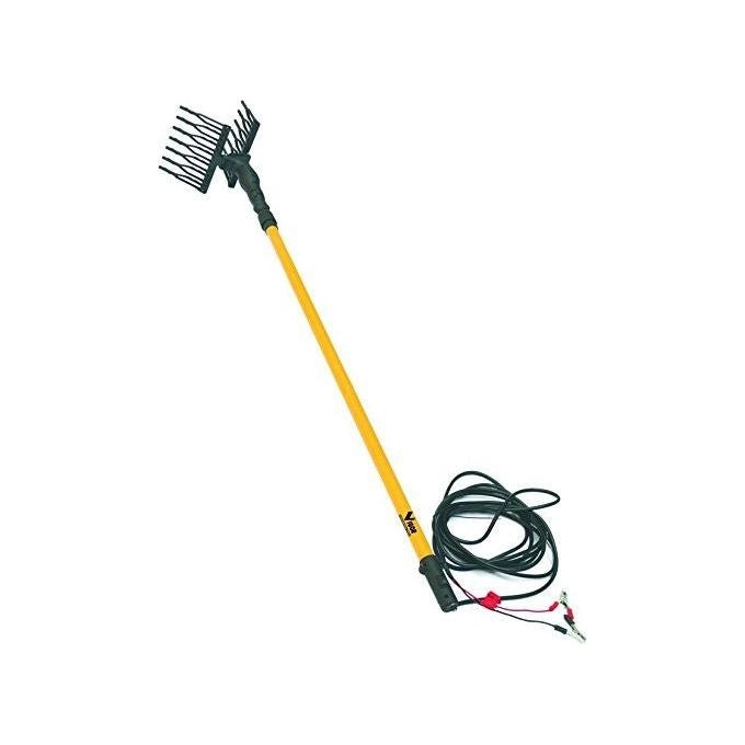 Vigor VSQ-12V Scuotiolive Abbacchiatore 7 Denti Asta Telescopica 2.2-3 m 104 W 12V Cavo 15 m