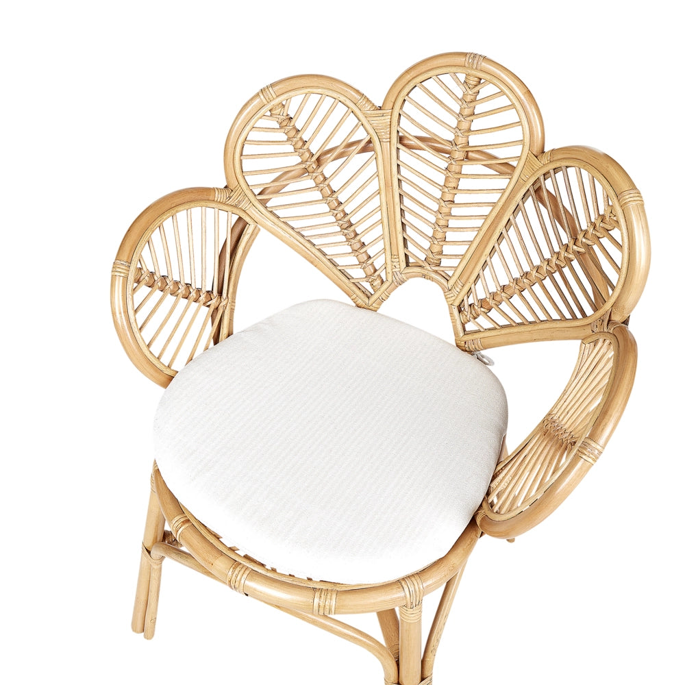 Sedia pavone sedia in cotone rattan giardino esterno interno boho