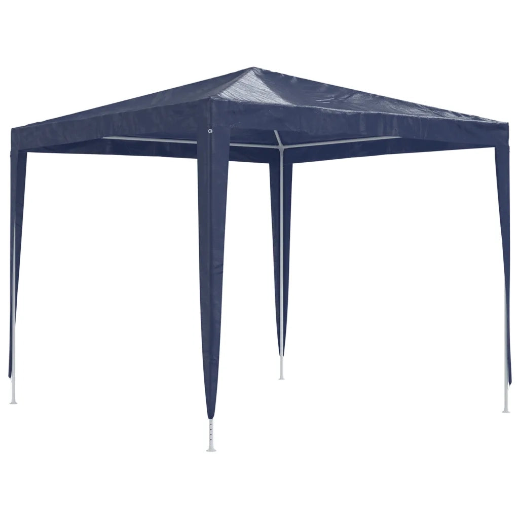 Tenda per Feste-Tenda Gazebo 2,5x2,5 m Blu