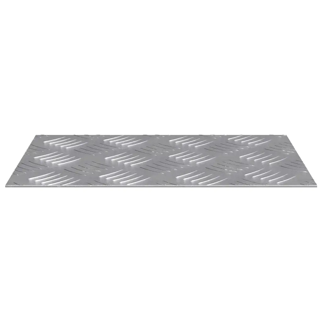 Gradini per Scale 2 pz | Tappetini per scale autoadesivi Argento 30 x 20 cm Alluminio